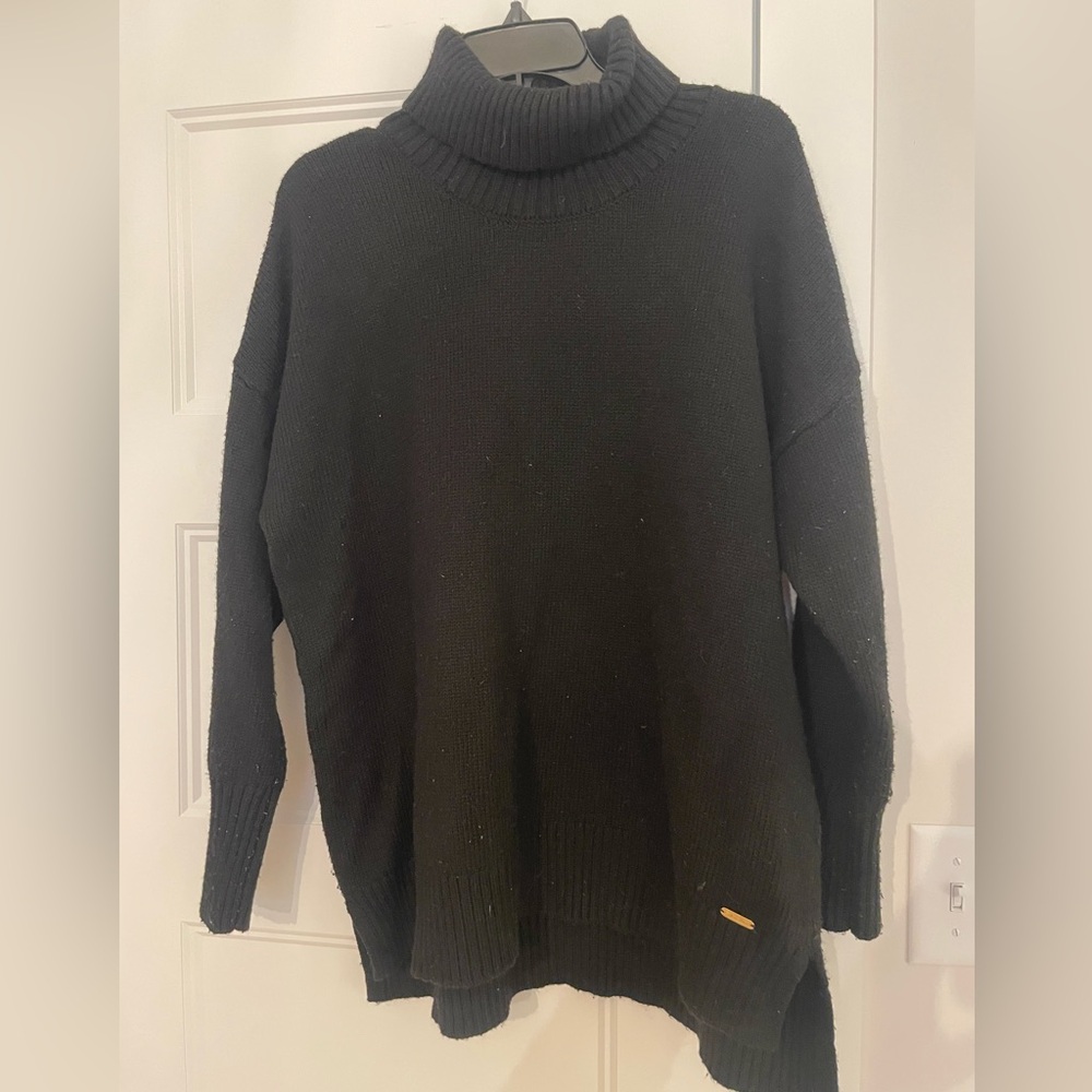 Calvin Klein Ribbed Black Sweater